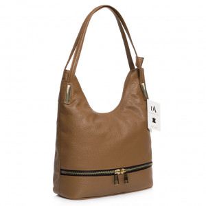 Geanta dama din piele naturala DiAmanti Tuscania Cuoio